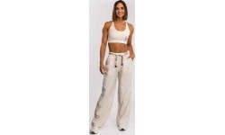 Spodnie damskie Venum Serpenti - kość słoniowa/bordowy