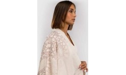 Kurtka damska Venum Serpenti - kość słoniowa/bordowy