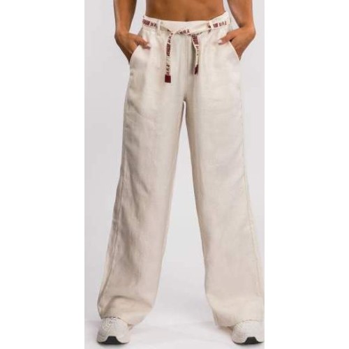 Spodnie damskie Venum Serpenti - kość słoniowa/bordowy