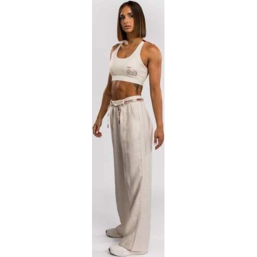 Spodnie damskie Venum Serpenti - kość słoniowa/bordowy