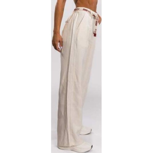 Spodnie damskie Venum Serpenti - kość słoniowa/bordowy