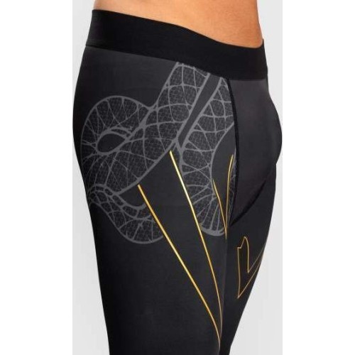 Venum Serpenti Spats - czarny/srebrny/złoty