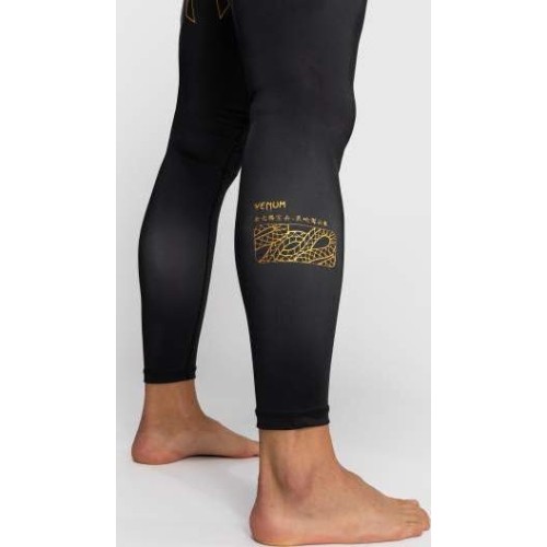 Venum Serpenti Spats - czarny/srebrny/złoty