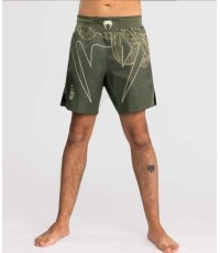 Spodenki Venum Serpenti Fight Shorts - Khaki/Bronze/Ivory