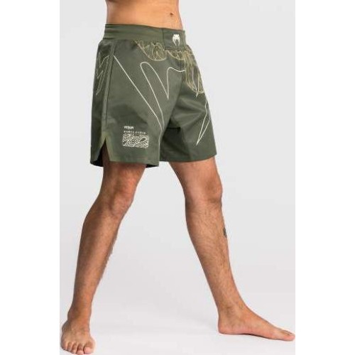 Spodenki Venum Serpenti Fight Shorts - Khaki/Bronze/Ivory
