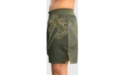 Spodenki Venum Serpenti Fight Shorts - Khaki/Bronze/Ivory