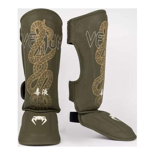 Ochraniacze goleni Venum Serpenti - Khaki/Bronze/Ivory