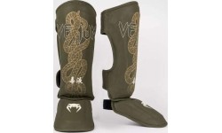 Ochraniacze goleni Venum Serpenti - Khaki/Bronze/Ivory