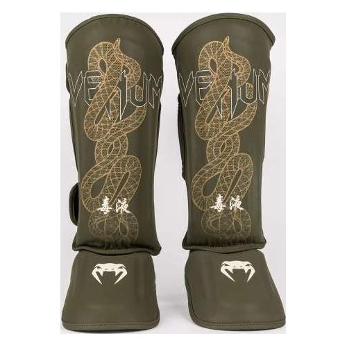 Ochraniacze goleni Venum Serpenti - Khaki/Bronze/Ivory