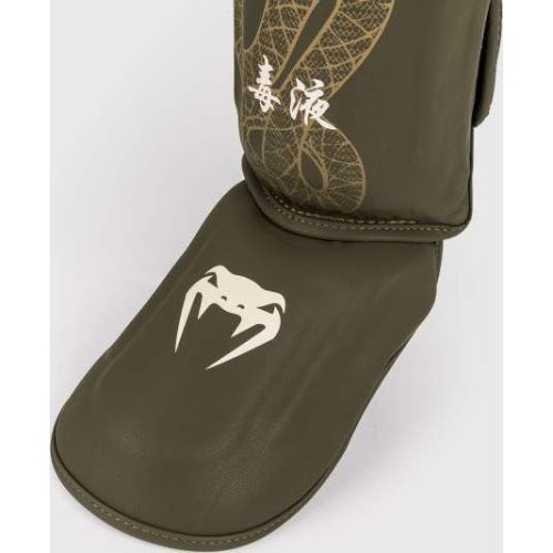 Ochraniacze goleni Venum Serpenti - Khaki/Bronze/Ivory