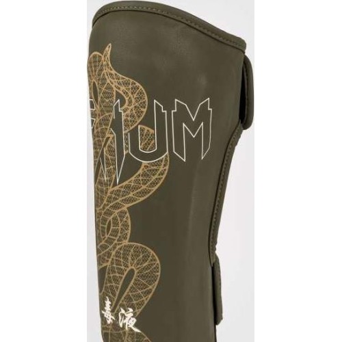 Ochraniacze goleni Venum Serpenti - Khaki/Bronze/Ivory