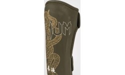 Ochraniacze goleni Venum Serpenti - Khaki/Bronze/Ivory