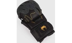 Rękawice sparingowe Venum Serpenti - czarny/srebrny/złoty