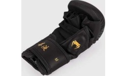 Rękawice sparingowe Venum Serpenti - czarny/srebrny/złoty