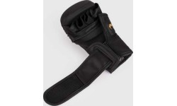 Rękawice sparingowe Venum Serpenti - czarny/srebrny/złoty