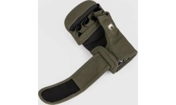 Rękawice sparingowe Venum Serpenti - khaki/brąz/kość słoniowa