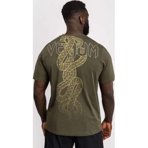 Koszulka Venum Serpenti - khaki/brąz/kość słoniowa