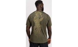 Koszulka Venum Serpenti - khaki/brąz/kość słoniowa
