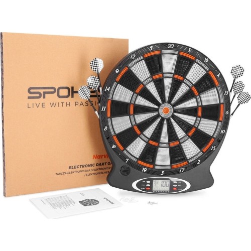 Elektroniczna tarcza do rzutek Spokey Narvi LITE 942239