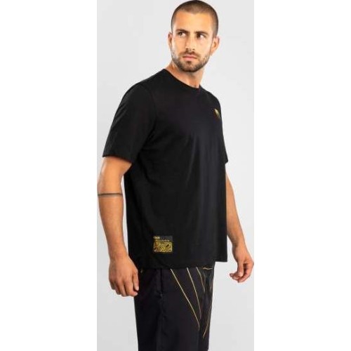 Koszulka Venum Serpenti - czarny/srebrny/złoty