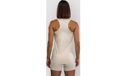 Podkoszulek damski Venum Serpenti - kość słoniowa/bordowy