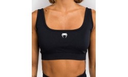 Długi biustonosz sportowy Venum Sculpt - czarny/biały