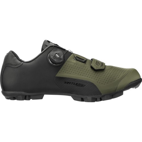 Buty FORCE Virtuoso MTB/Gravel // rozmiar: 39 (czarny/zielony)