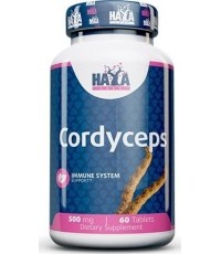 Haya Labs Cordyceps (kininis kordicepsas) 60 kaps.