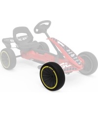 Koło szaro-czarne 10x3 przód