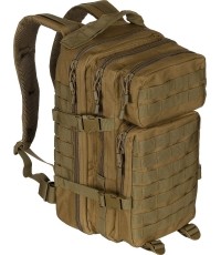 Plecak taktyczny wojskowy szturmowy turystyczny uniwersalny MFH Assault I Basic, Coyote Tan, 30 l