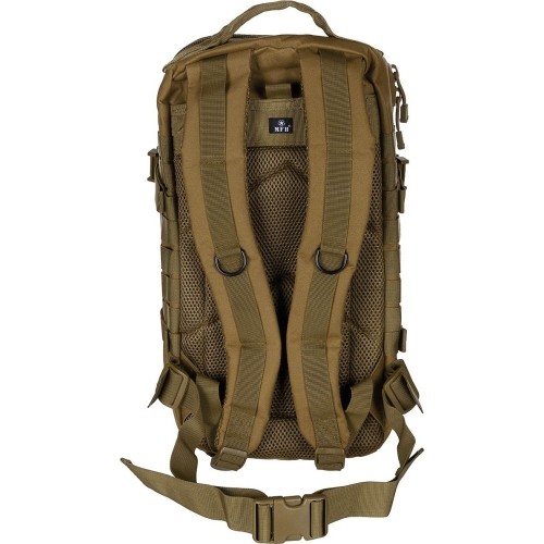 Plecak taktyczny wojskowy szturmowy turystyczny uniwersalny MFH Assault I Basic, Coyote Tan, 30 l
