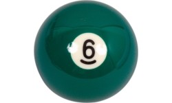Pojedyncza kula bilardowa Aramith No.6 57,2 mm
