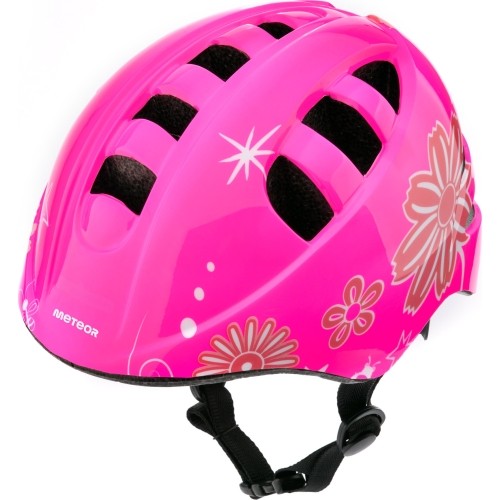 kask rowerowy ks08 - Pink/white