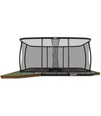 Trampolina BERG SPORTS Ultim Pro Bouncer FlatGround 5x5 z siatką ochronną XL