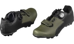 Buty FORCE Virtuoso MTB/Gravel // rozmiar: 39 (czarny/zielony)