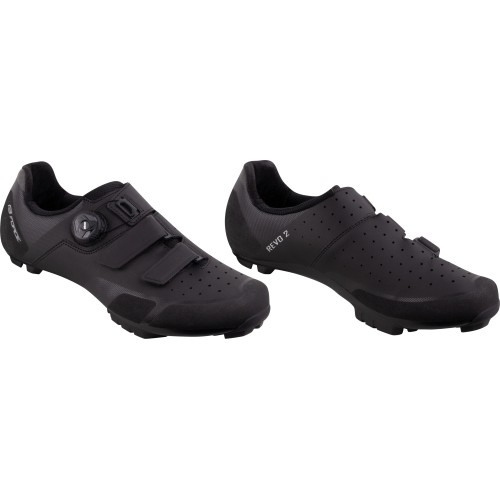 Buty rowerowe FORCE MTB Revo 2, czarne