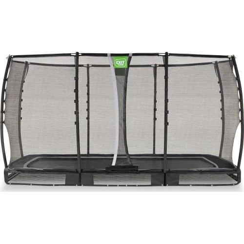 Trampolina gruntowa EXIT Allure Premium 214x366 cm, czarna