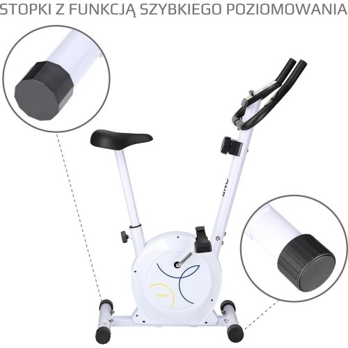 Rower Magnetyczny One Fitness Rm8740, Biały