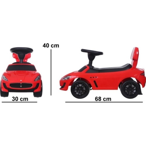 Pusher Car Ecotoys Maserati - Red