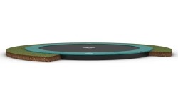 Trampolina BERG Sports Champion FlatGround 380, zielona