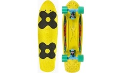 Penny board Choke Spicy Sabrina yellow/blue