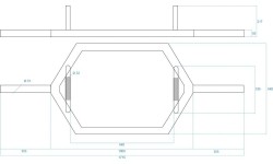 GHX02B PRĘT SZEŚCIOKĄTNY HMS