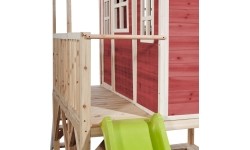 Drewniany domek do zabawy EXIT Loft 550 - czerwony