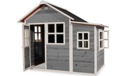 Drewniany domek do zabawy EXIT Loft 150 - szary