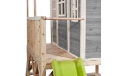 Drewniany domek do zabawy EXIT Loft 550 - szary