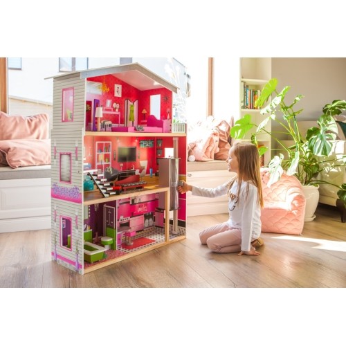 Ecotoys Rezydencja Malibu domek dla lalek