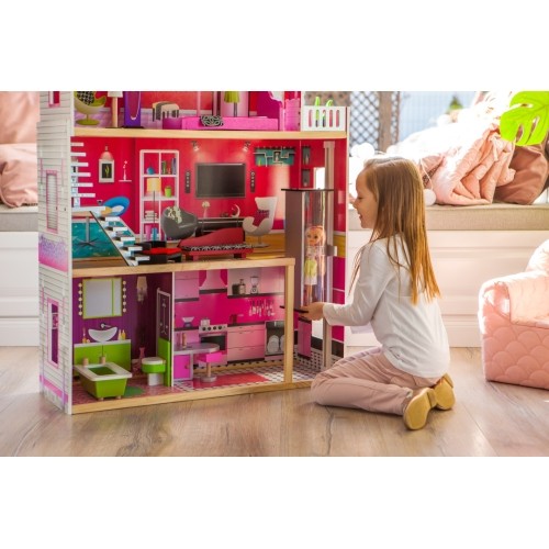 Ecotoys Rezydencja Malibu domek dla lalek