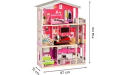 Ecotoys Rezydencja Malibu domek dla lalek