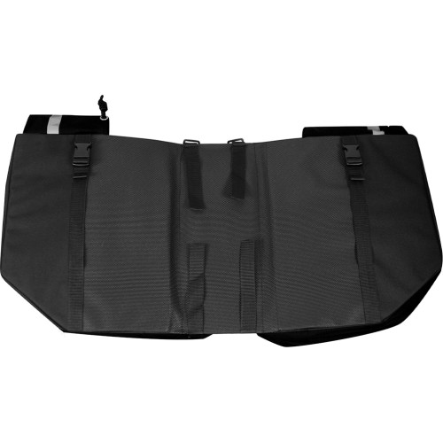 Sakwy rowerowe FORCE Adventure // 35L (czarny)