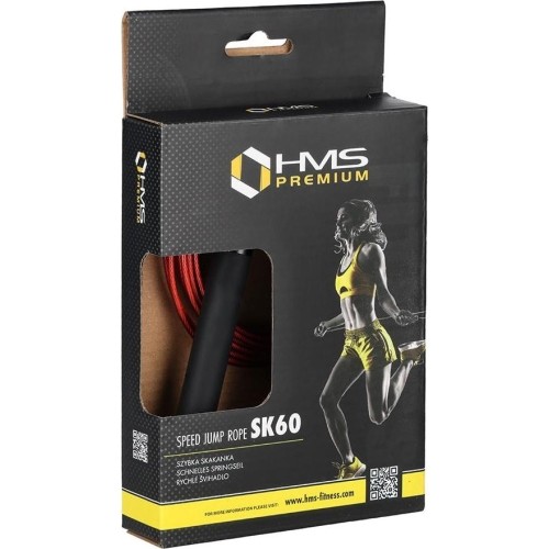 Skakanka treningowa sportowa aluminiowa HMS Premium SK60